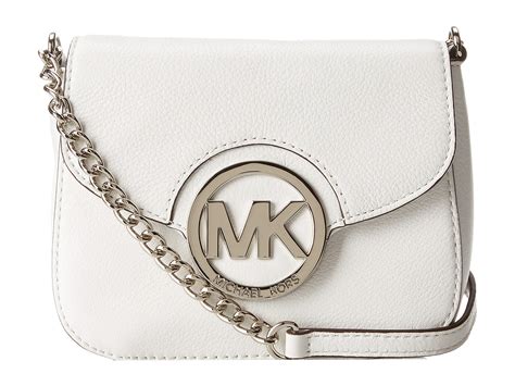 michael kors white and gold purse|Michael Kors white small crossbody.